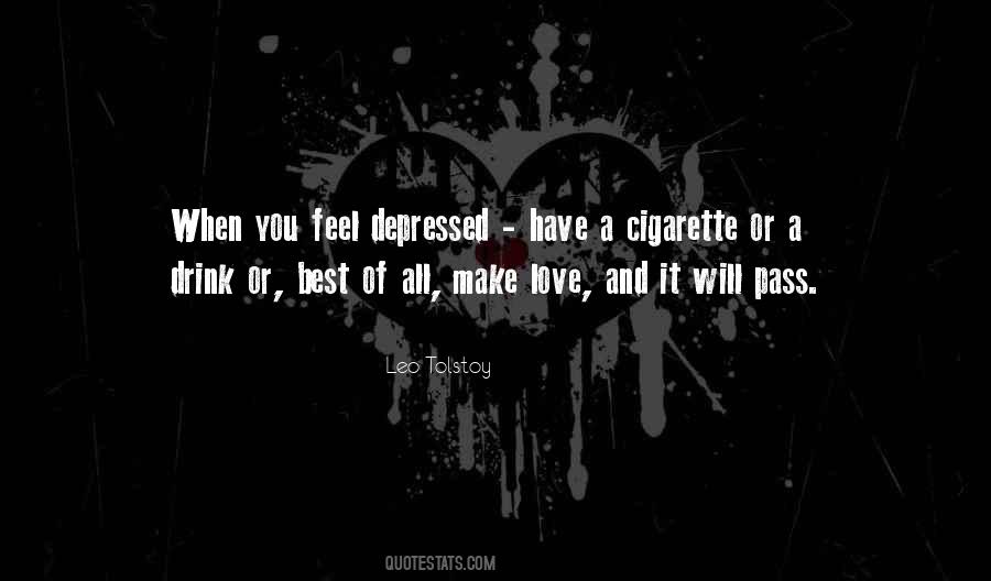 I Feel So Depressed Quotes #1093193