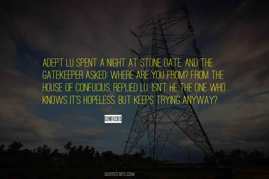 What Keeps You Up At Night Quotes #20452