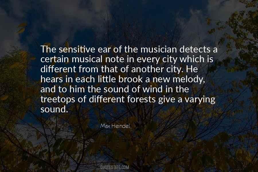 Wind Sound Quotes #1227727