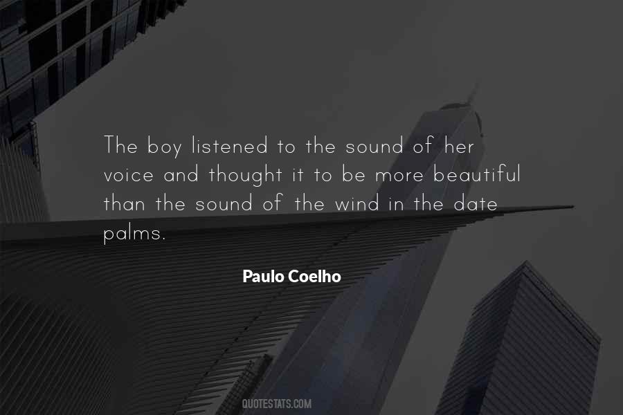 Wind Sound Quotes #1480147