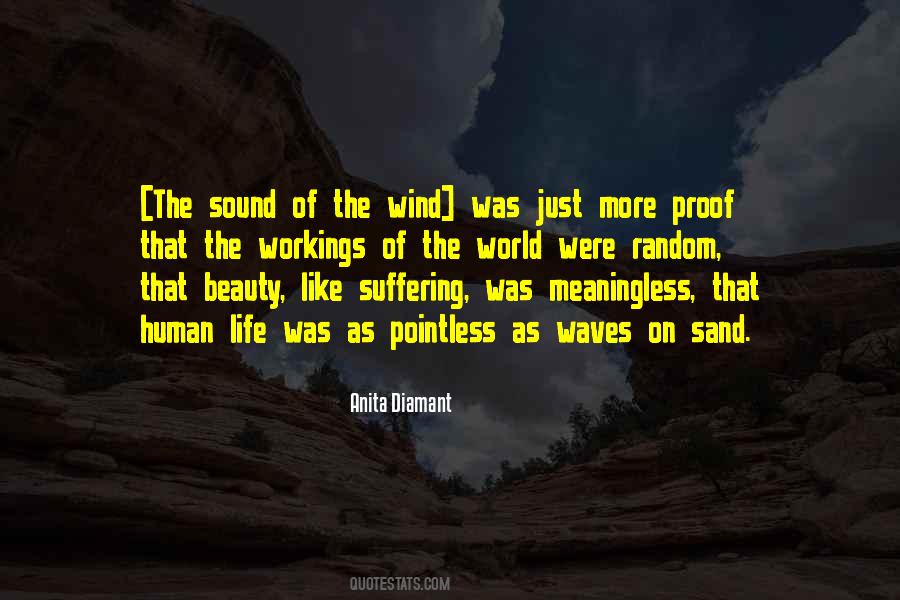 Wind Sound Quotes #1735296