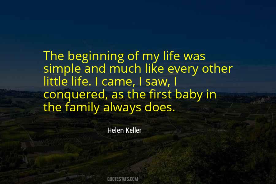 First Baby In The Family Quotes #1259113