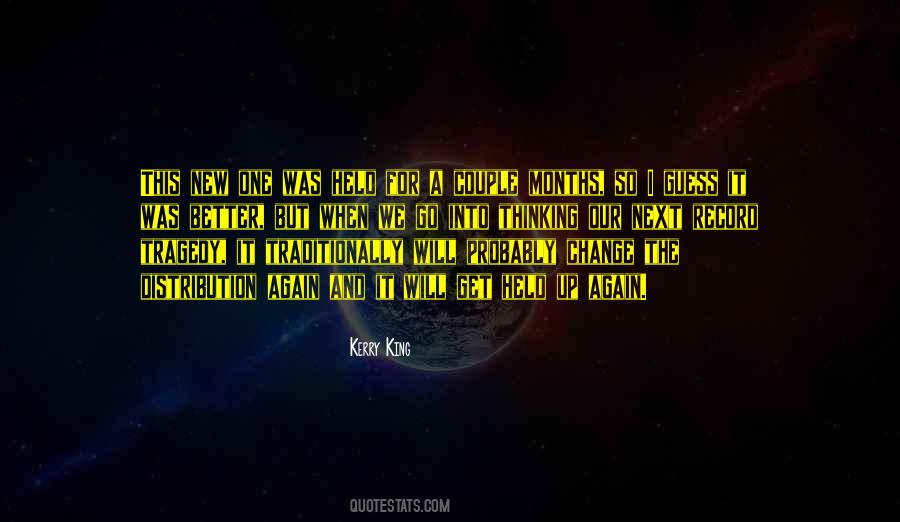Tragedy Change Quotes #1357169