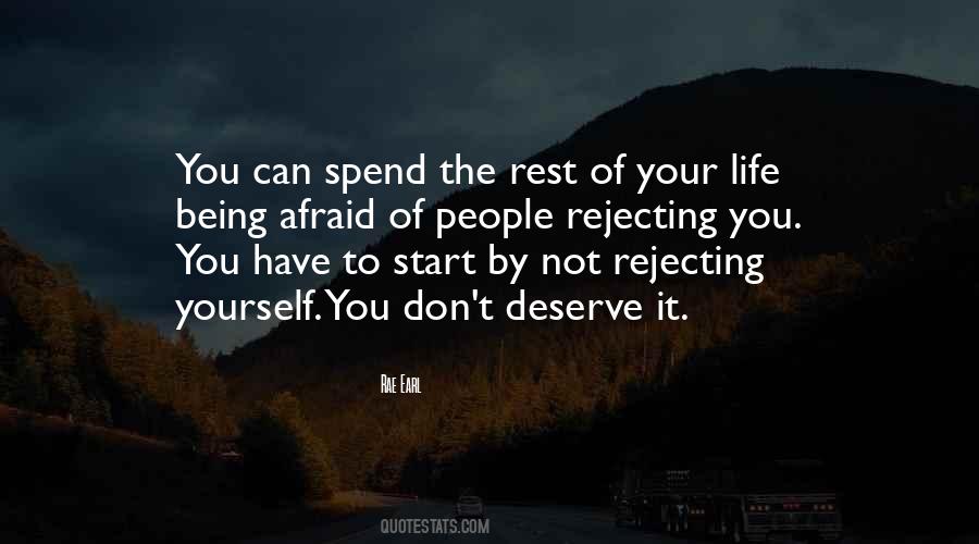 Don't Be Afraid To Start Over Quotes #19791