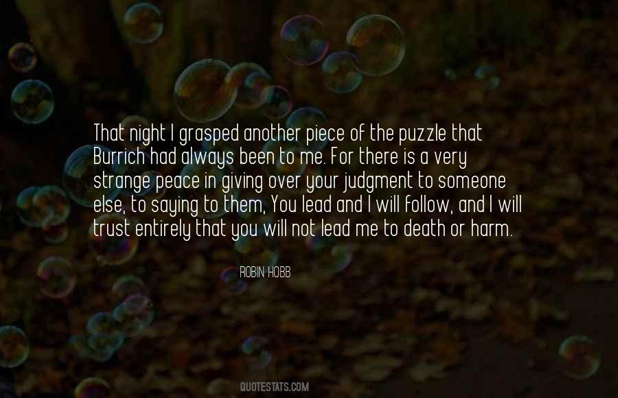 Piece Of Peace Quotes #1517273