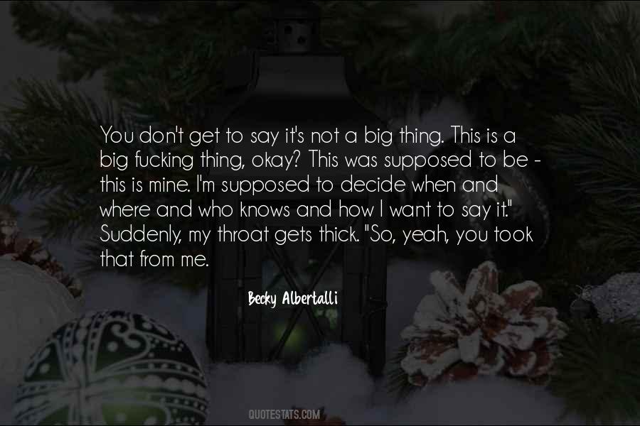 Okay Not To Be Okay Quotes #1451260