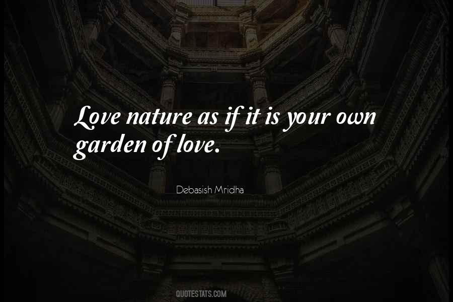 Nature Garden Quotes #640692