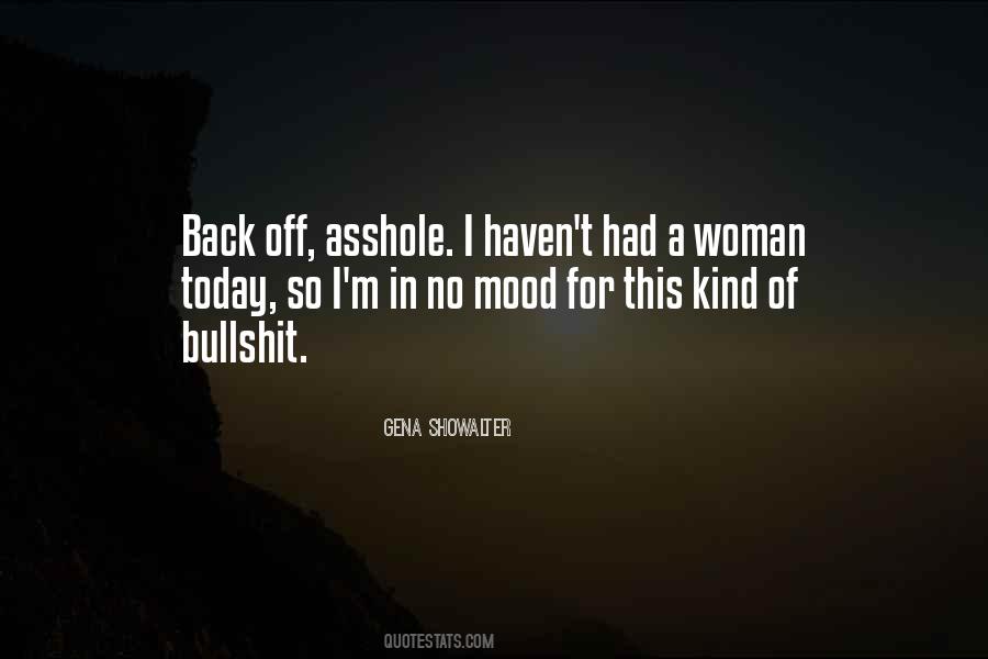 In No Mood Quotes #225995
