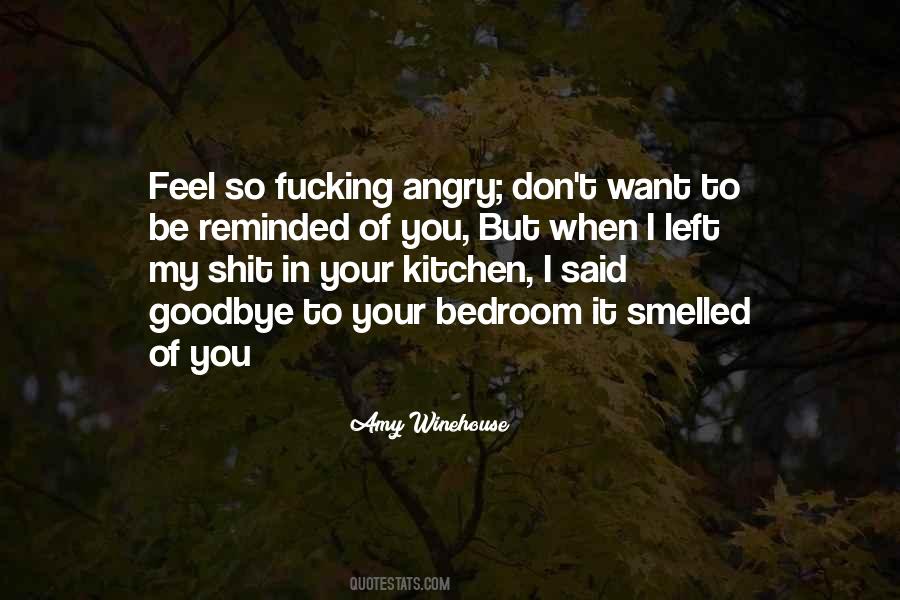 Don't Be Angry Love Quotes #951115