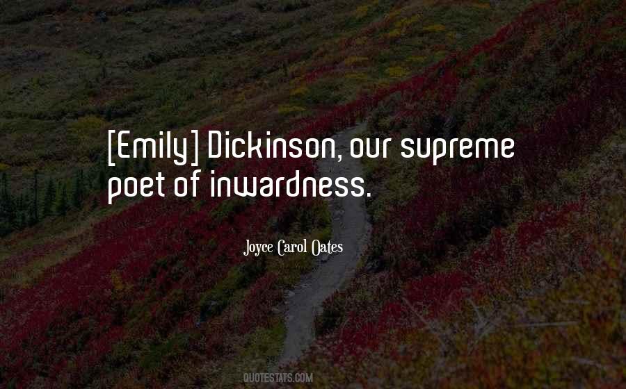 Poet Emily Dickinson Quotes #441311