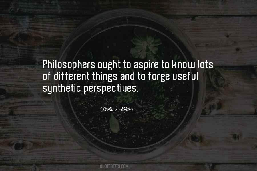 We All Have Different Perspectives Quotes #395685