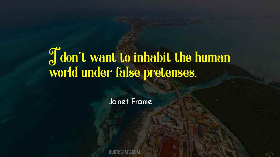 Quotes About The Human World #1779948