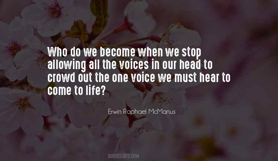 The One Voice Quotes #1040555