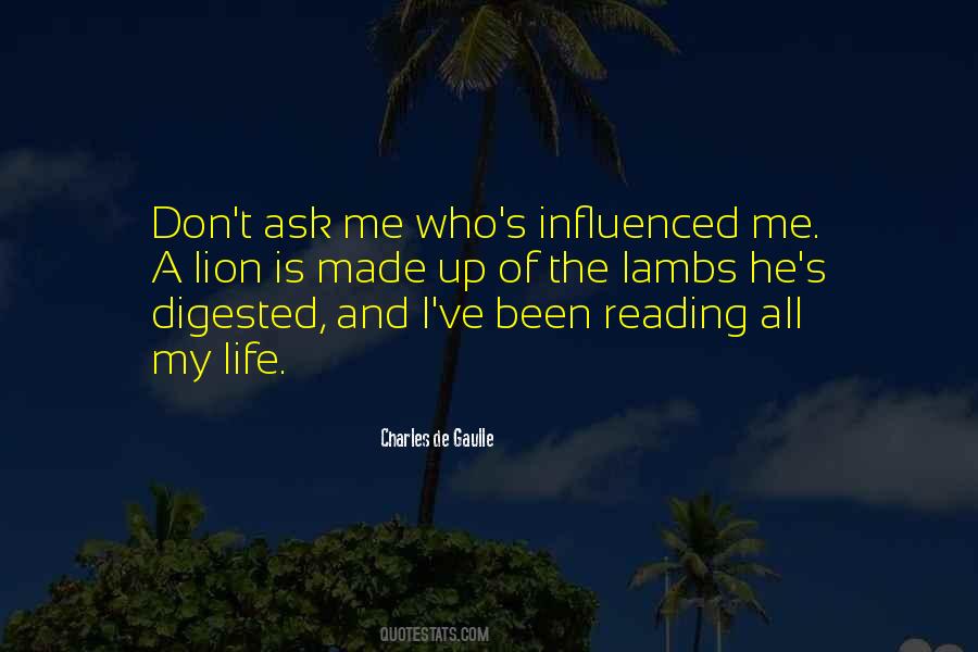 Don't Be Influenced By Others Quotes #566944