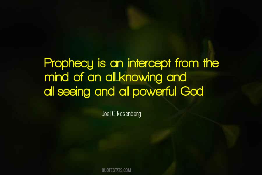 Is God All Powerful Quotes #1741120