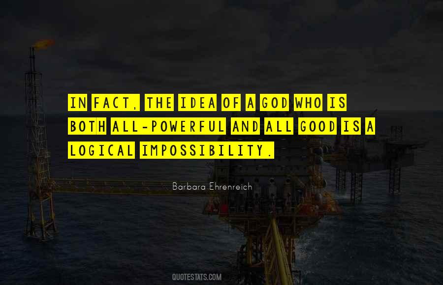 Is God All Powerful Quotes #309550