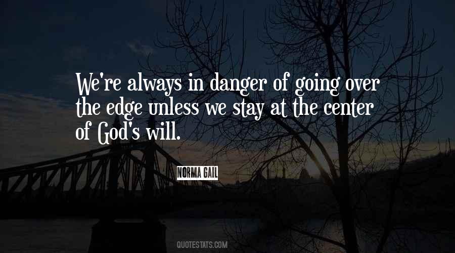 Quotes About Going Over The Edge #1010293