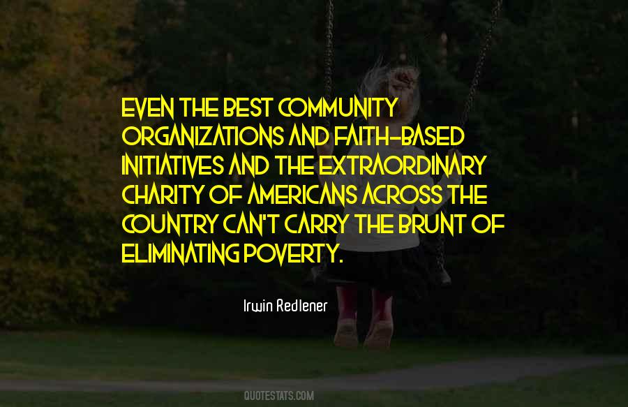 Community Charity Quotes #1293946