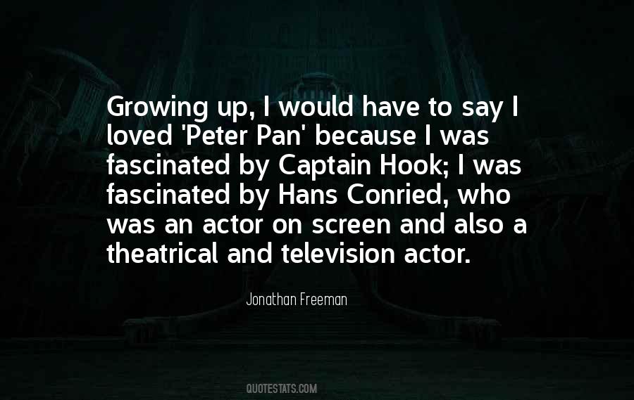 Quotes About Not Growing Up Peter Pan #1606201