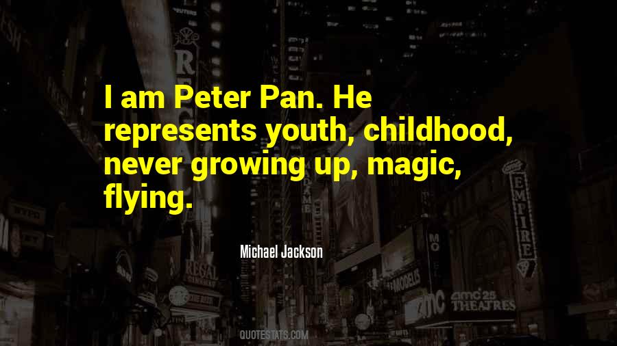 Quotes About Not Growing Up Peter Pan #432014