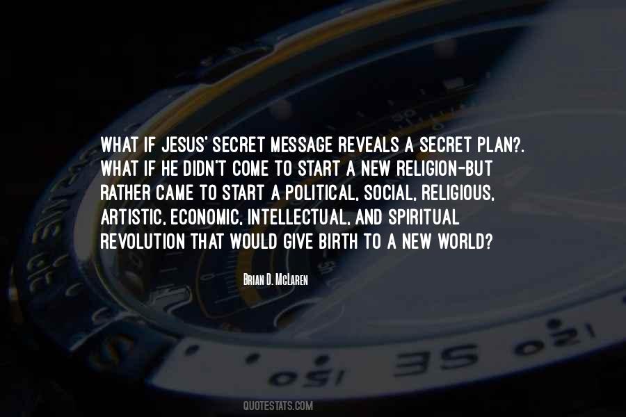 Secret Message Quotes #1096927