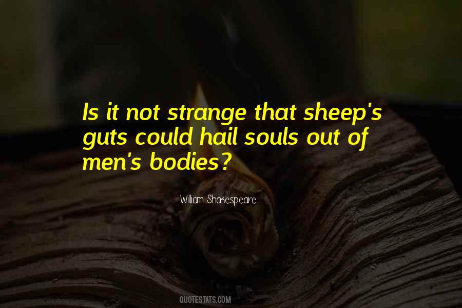 When Men Were Men And Sheep Quotes #124665