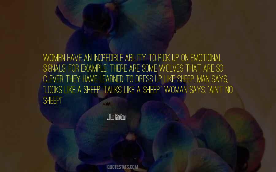 When Men Were Men And Sheep Quotes #908981