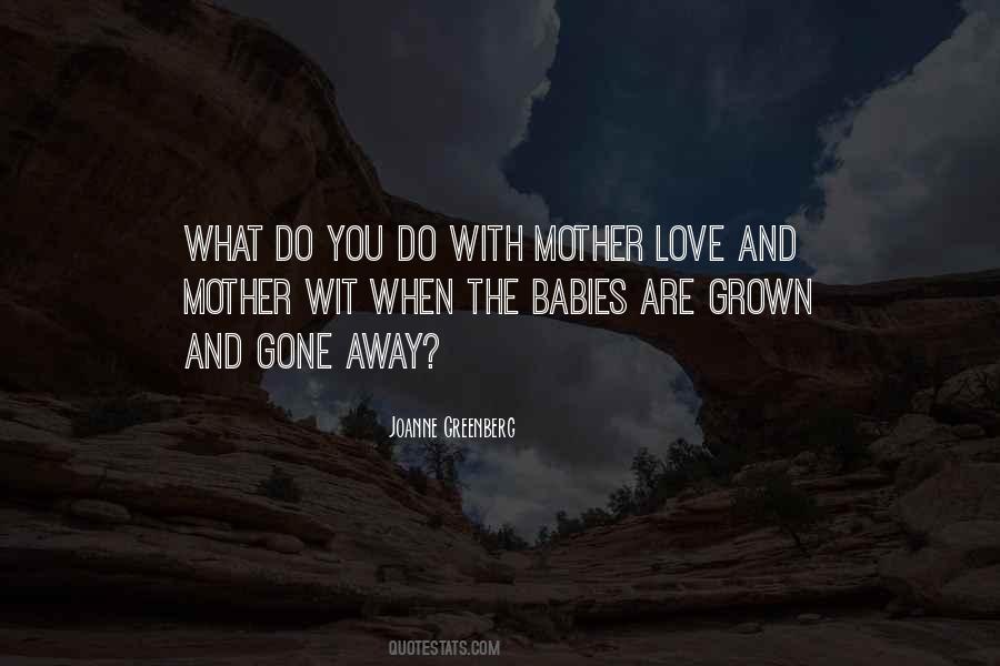 Best Mother Baby Quotes #108543