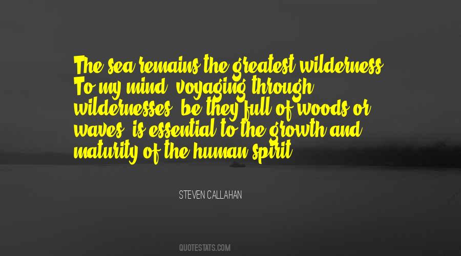 What Is Maturity Of Mind Quotes #1197522