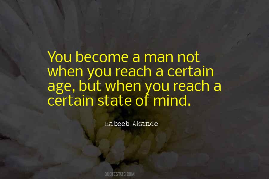 What Is Maturity Of Mind Quotes #584688