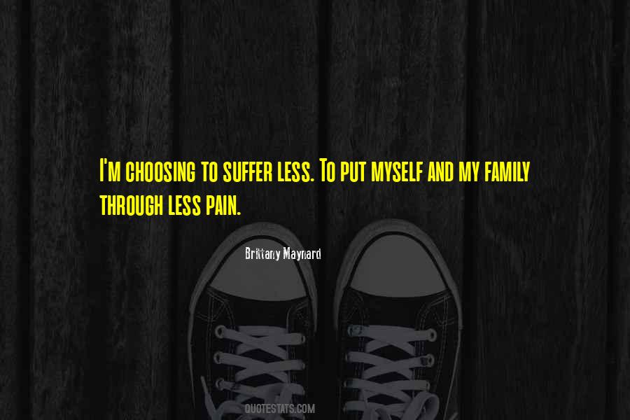 Family Suffering Quotes #1219758