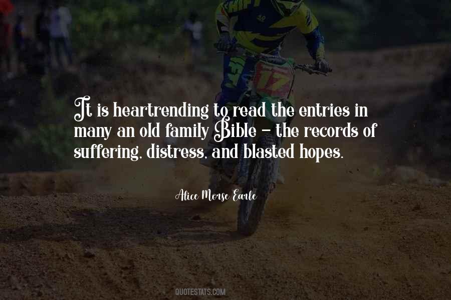 Family Suffering Quotes #122003