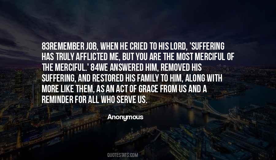 Family Suffering Quotes #1296739