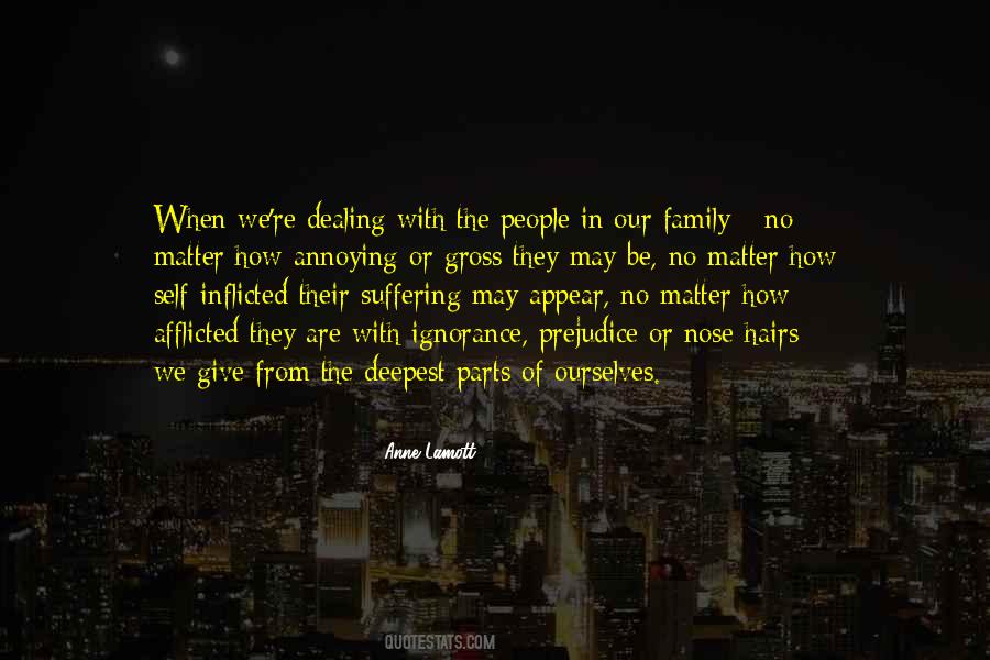 Family Suffering Quotes #1383806
