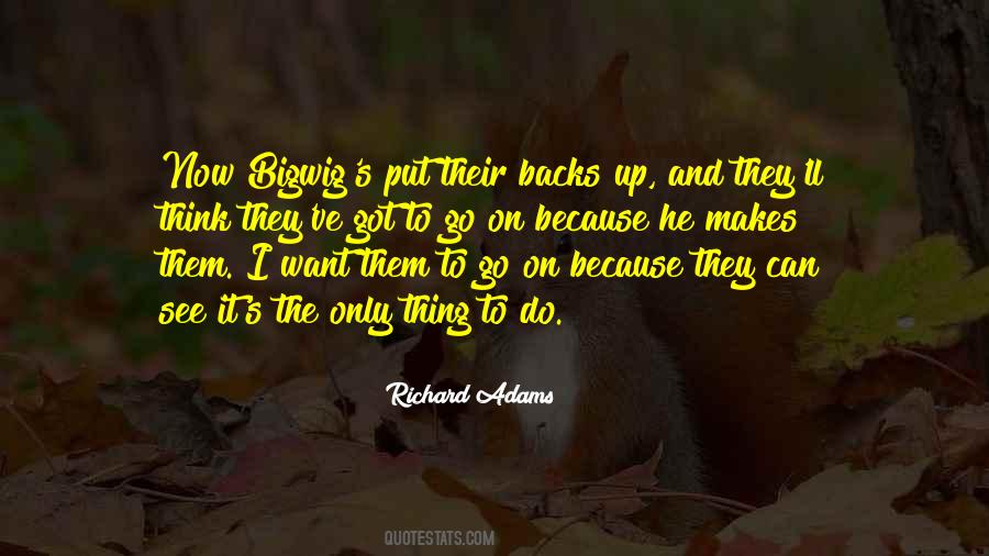 Got Each Others Backs Quotes #408359