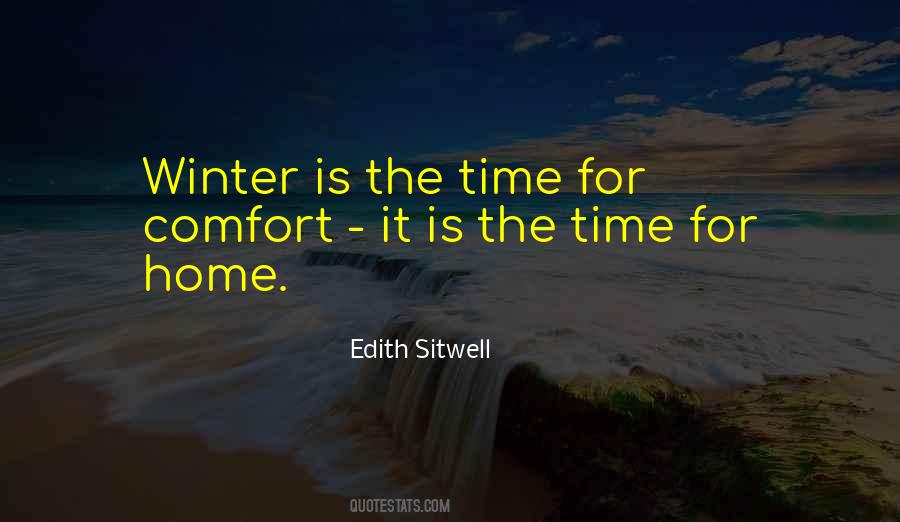 Edith Sitwell Winter Quotes #103655