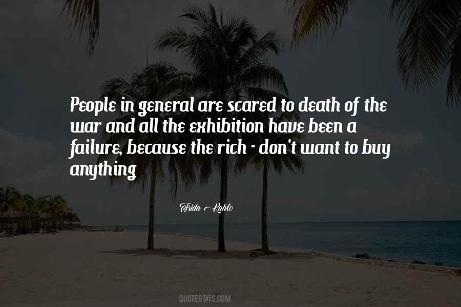 Don't Be Scared Of Death Quotes #235718