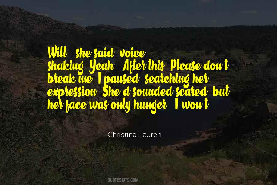 Don't Be Scared Of Me Quotes #86945