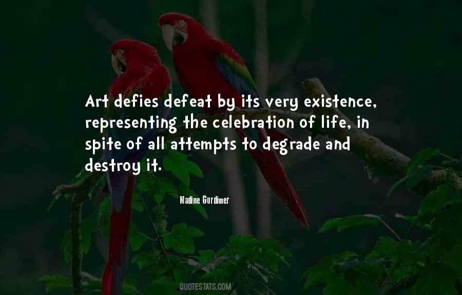 Quotes About Life And Defeat #1123567