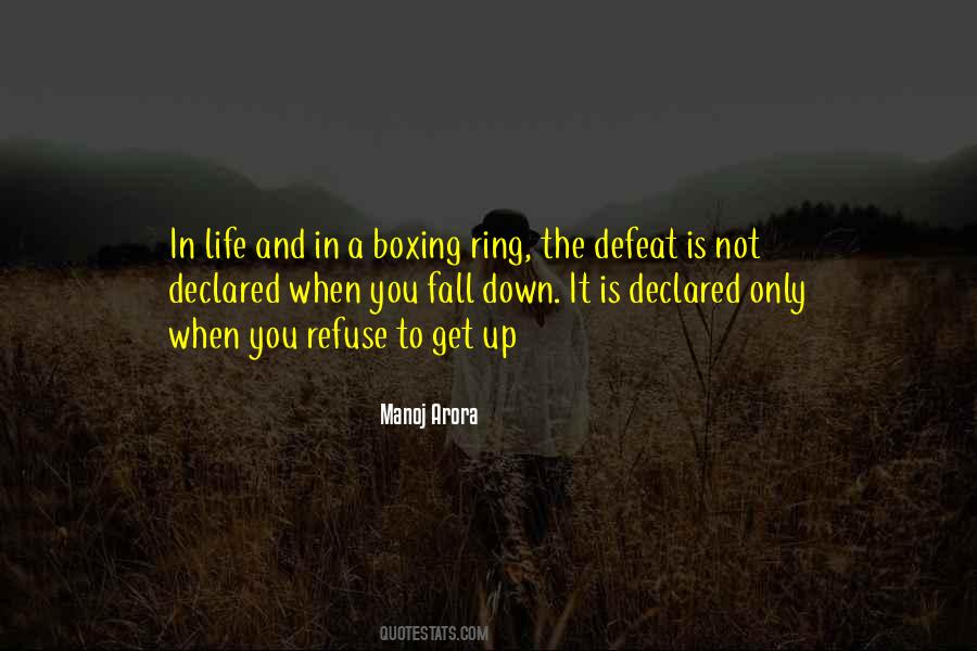 Quotes About Life And Defeat #845644