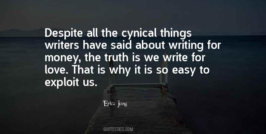 Who Said Love Was Easy Quotes #1346637