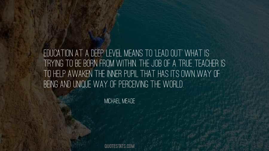A True Teacher Quotes #1027379