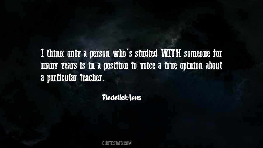A True Teacher Quotes #1635443