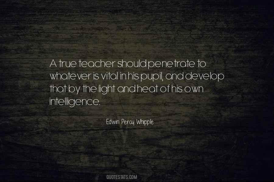 A True Teacher Quotes #174809