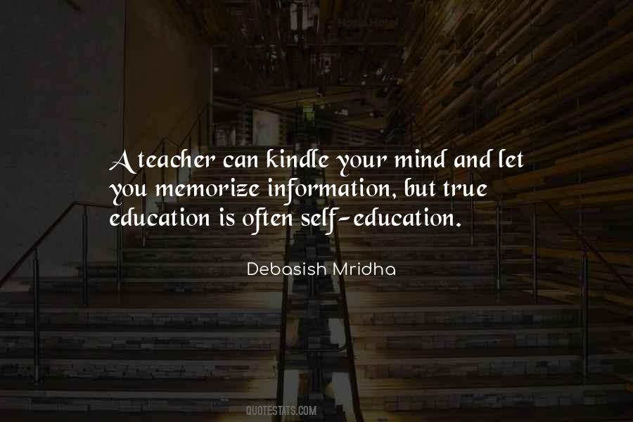 A True Teacher Quotes #1792111