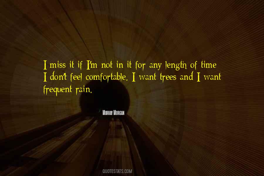 I Miss U In Rain Quotes #861261