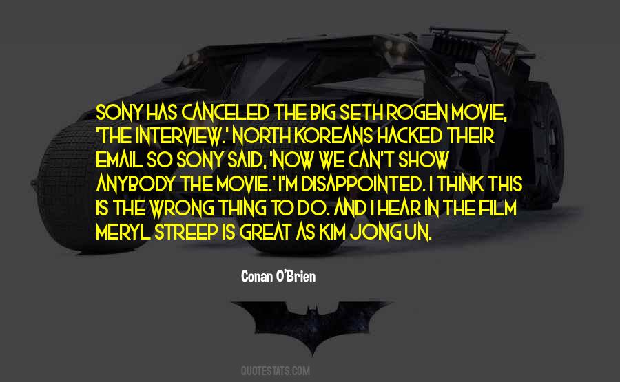 The Interview Kim Jong Un Quotes #18784