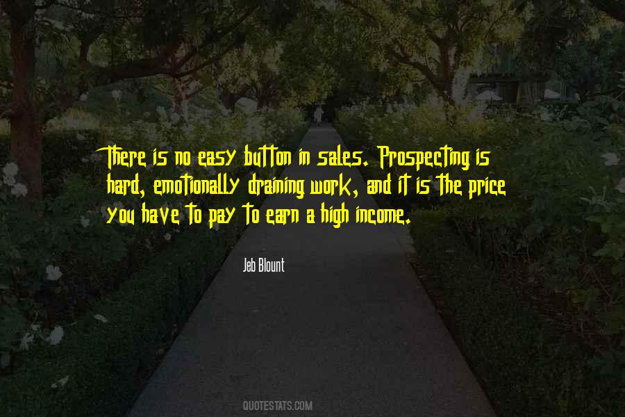 Best Prospecting Sales Quotes #1058174