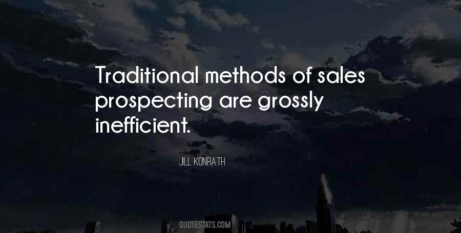 Best Prospecting Sales Quotes #257593