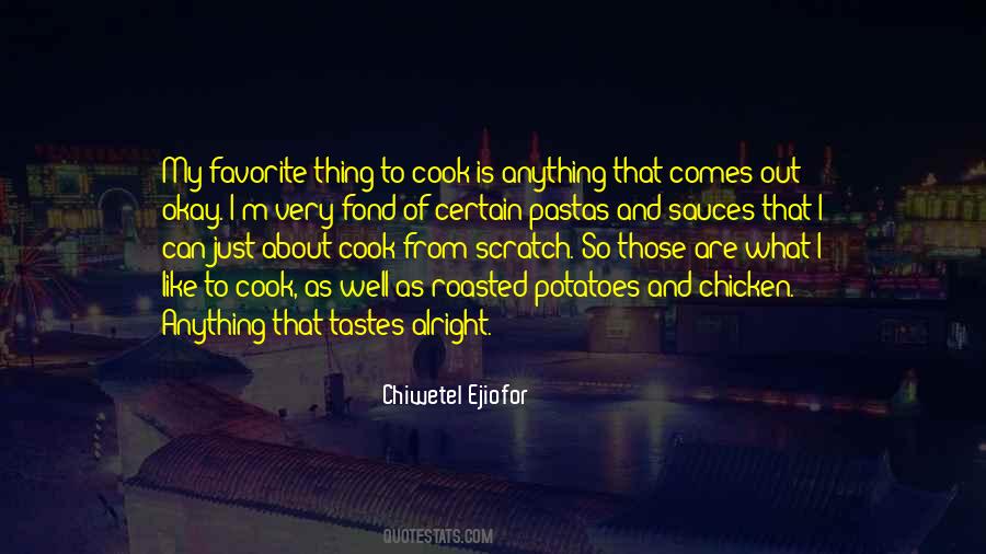 I Miss Your Cooking Quotes #1245798